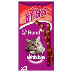 Whiskas Sticks 18 g Rund