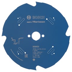Bosch Cirkelzaagblad Expert For Fiber Cement, 160 X 20 X 2,2 mm, 4 Tands