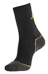 Mid Socks, Wool Mix - Zwart - Donker grijs (0418)