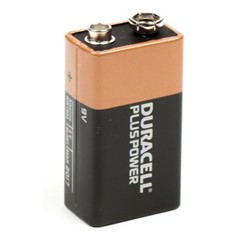 Duracell Plus Power blokbatterij niet oplaadbaar 9 volt