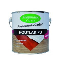 Koopmans Houtlak PU Hoogglans Blank 750 ml.