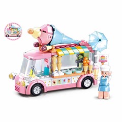 Sluban Girl's Dream Ice Cream Truck M38-B0993A