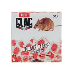 Clac Nora-Pasta-25 Tegen Muizen 5x10 Gram