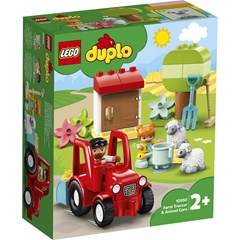 LEGO DUPLO Landbouwtractor en dieren verzorgen - 10950