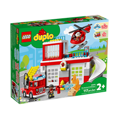 Lego 10970 Duplo Brandweerkazerne en Helikopter