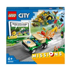 LEGO 60353 City Missies Wilde dieren reddingsmissies