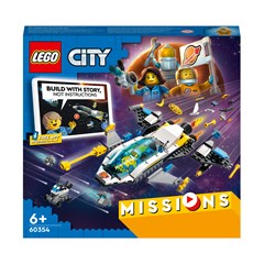 LEGO 60354 City Missies Ruimteschip voor verkenningsmissies op Mars