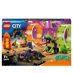 LEGO 60339 City Stuntz Dubbele looping stuntarena