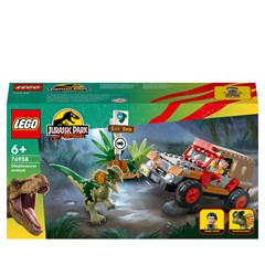 LEGO Jurassic World 76958 Jurassic Park Dilophosaurus hinderlaag​ Dinosauru