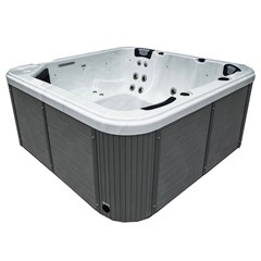 Infinity Spa Vierkant Bolsena 5 Persoons - LED verlichting - incl. Cover