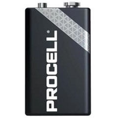 Procell Duracell Alkaline, Industrial, Wegwerpbatterij 9V
