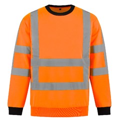 De Boer Hi-Vis Sweater RWS Oranje