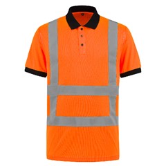 De Boer Hi-Vis Poloshirt RWS Oranje