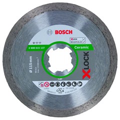 Bosch X-LOCK Diamantschijf Tegels/Plavuizen 115 x 22,23 x 1,6 x 7 MM