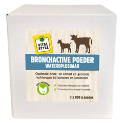 VITALstyle BronchActive Poeder Wateroplosbaar 3 x 800 Gram