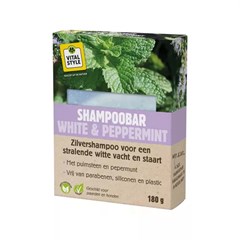 Vitalstyle Shampoobar White & Peppermint Zilvershampoo