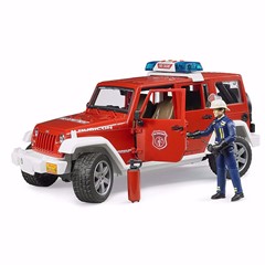 Bruder 02528 - Jeep Wrangler Unlimited Rubicon Brandweer 1:16