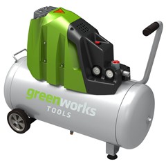Greenworks Elektrische Compressor Horizontaal