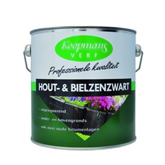 Koopmans Hout & Bielzenzwart - 2,5 liter