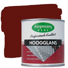 Koopmans Hoogglansverf 514 Hindelooper Rood - 0,25 liter