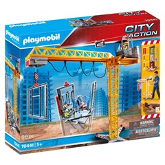 PLAYMOBIL City Action 70441 - RC bouwkraan met bouwonderdeel