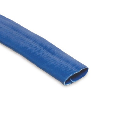 Hydro-S Platte waterslang PVC 25 mm 6 bar blauw - 50 meter