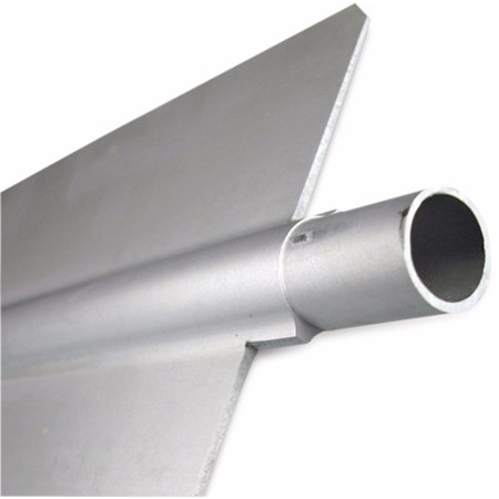 TWIN-buis aluminium 22 mm glad, 2 meter