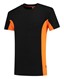 Tricorp T-Shirt Workwear 102002 190gr Zwart/Oranje Maat L