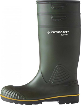Dunlop Werklaars Knielaars Acifort Heavy Duty Onbeveiligd Groen Maat 40