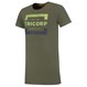 T-Shirt Premium Heren Lang L Army