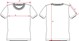 Tricorp Dames T-Shirt Premium 104006 180gr Slim Fit V-Hals Ink Maat L
