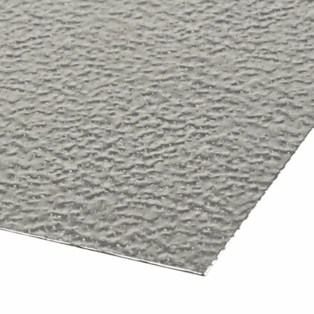 Plaat aluminium stucc 100 x 50 cm 0,8 mm