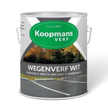 Koopmans Wegenverf Wit - 0,75 liter