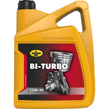 Kroon-Oil Bi-Turbo 15W-40 5 Liter