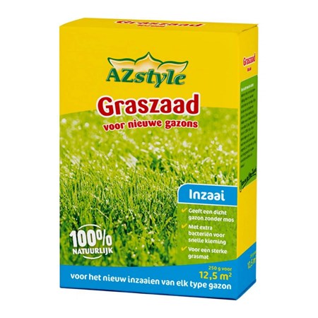 Azstyle Graszaad Inzaaien - 250 Gram