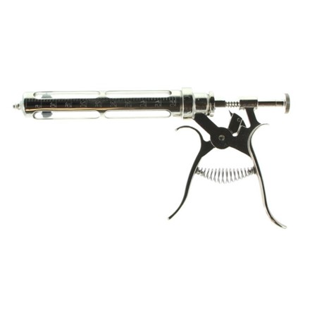 Roux Revolverspuit (Schroefdraad) - 50 ML (1 - 5 ml  verdeling) 