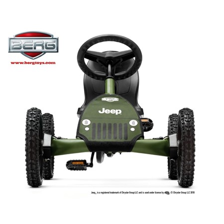 BERG Skelter Jeep Junior Groen