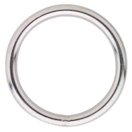 Ring gelast RVS AISI 316 25 mm