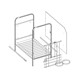 Spinder Aanbouwbox 92 Cm - Inclusief Emmer en Voederschaal
