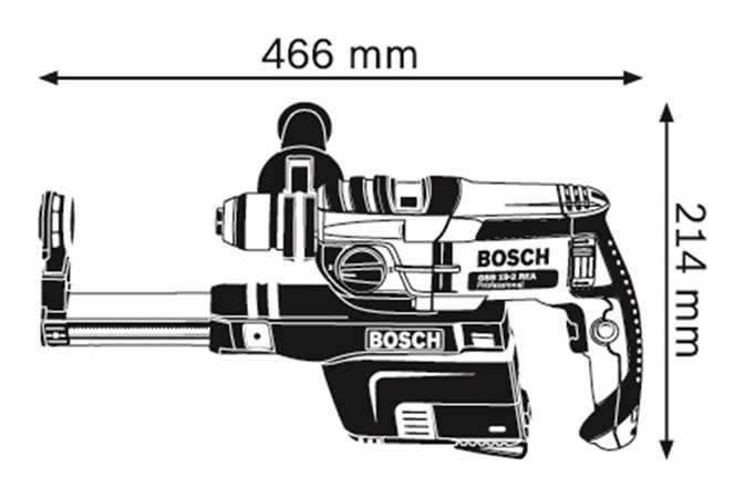 Bosch 230 V Klopboormachine GSB 19-2 REA