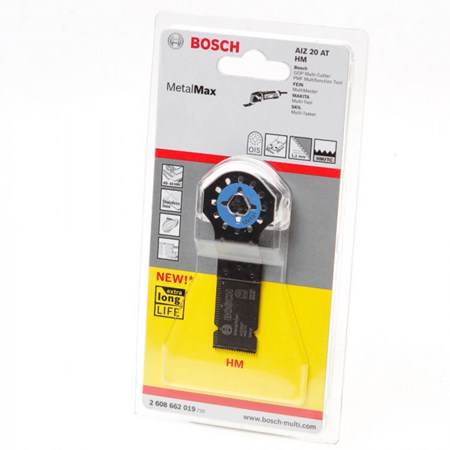 Bosch Gop Invalszaagblad RVS/metal 20 x 40mm