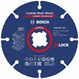 Bosch X-LOCK Doorslijpschijf Carbide Multi Wheel - 125mm