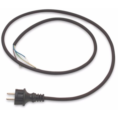 Kabel met plug type 3 x 1 mm2 voor pompen tot 0,75 kW