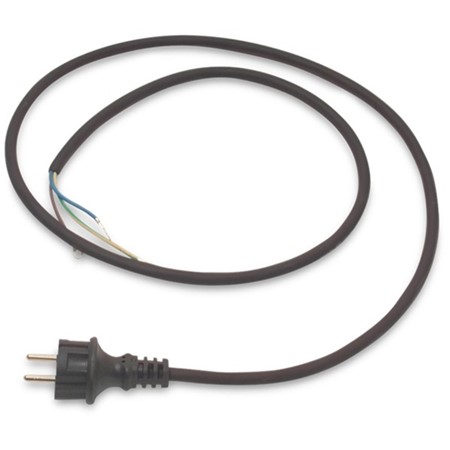 Kabel met plug type 3 x 1,5 mm² voor pompen groter dan 1,5 kW