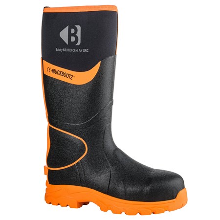 Buckler Boots Werklaars Neopreen Zwart/Oranje S5 Maat 41