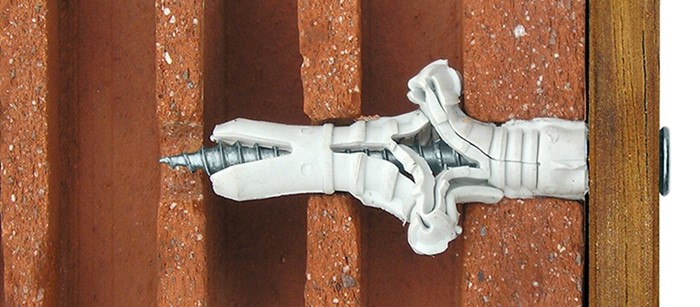 SMART Plug met kraag Met Spaanderplaatschroef Ø 3 mm x 30 mm - 100 st