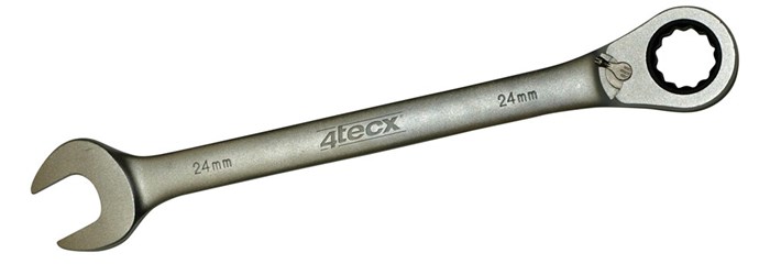 4Tecx Steek-Ringratelsleutel - 9 MM