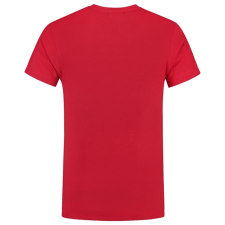 Tricorp T-Shirt Casual 101005 160gr Slim Fit V-Hals Rood Maat XS