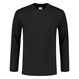 Tricorp T-Shirt Casual 101006 190gr Longsleeves Zwart Maat XL