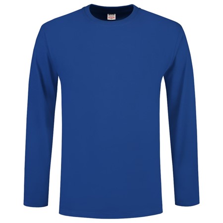 Tricorp T-Shirt Casual 101006 190gr Longsleeves Koningsblauw Maat 3XL
